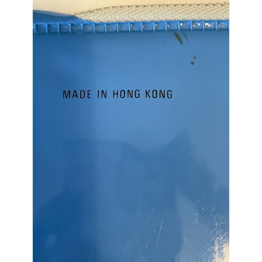 Vintage‎ Blue Walt Disney World Lunch Money School Pencil Case Minnie Mouse